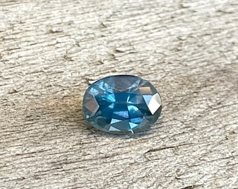 Natural Teal Sapphire | Oval Cut | 6.30x4.73 mm | LOOSE GEMSTONE FOR A Engagement Jewellery