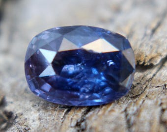 Natural Bluish Purple Sapphire | Cushion Cut | 7.05x5.14 mm | 1.06 Carat | Loose Sapphire | Unset Sapphire | Engagement Rings