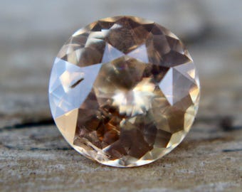 Natural Padparadscha Sapphire | Round Cut | 2.27 Carat | 8.10 mm | Loose Rare Sapphire Gemstones | Natural Corundum | Engagement Rings
