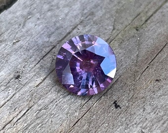 Natural Bi Coloured Sapphire | Round Cut | 7.25 mm | 1.52 Carat | Pink Blue Sapphire Rings | Engagement Jewellery