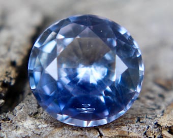 Natural Blue Sapphire | Round Cut | 6.30 mm | 1.19 Carat | Loose Sapphire | Natural Sapphire | Sapphire Rings | Gem Stones | Crystals