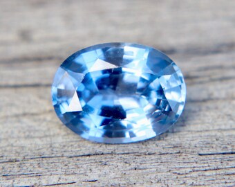 Natural Blue Sapphire – 1.46 Carat Oval Cut | Eye Clean | Heated | Ceylon Origin | Unworn Genuine Loose Gemstone