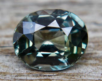 Beautiful Natural Pink Green Sapphire | Oval Cut | 6.51x5.32 mm | 1.03 Carat | Loose Bi Coloured Sapphire  | Sapphire | Engagement Ring