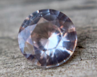 Natural Pale Pink Sapphire | Round Cut | 0.66 Carat | 5.48 mm | VS | Engagement Ring | Sapphire Jewellery | Gemstones Jewellery | Stones