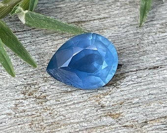 Natural Blue Sapphire | Pear Cut | 1.12 Carat | 7.39x5.70 mm | Loose Sapphire | Unset Stone | Sapphire Gemstone | Engagement Rings | Stone