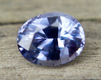 Natural Purple Sapphire | Oval Cut | 1.35 Carat | 7.03x5.57 mm | Genuine Earth Mined Natural Gemstones | Jewellery Making Supplies |