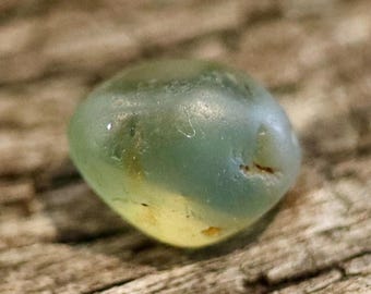 Natural Facet Rough Green Sapphire | 7x6mm | 2.05 Carat | Loose Corundum | Unset Sapphire | Engagement Rings | Sapphire Rings | Gem Cutters