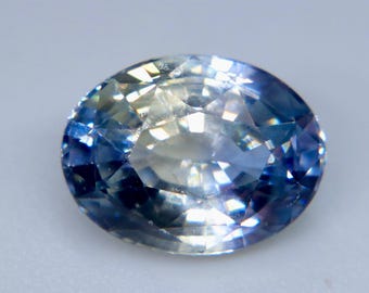 Natural Bi-Color Sapphire | 2.03 Carat Blue Yellow Oval Cut | Unheated Ceylon Sapphire | Loose Gemstone | Sapphire Pal Australia