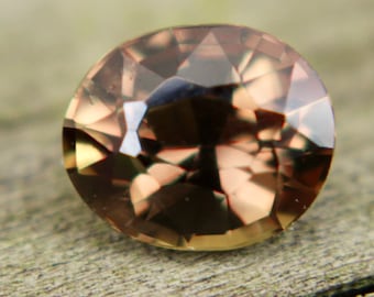 Natural Orangish Brown Sapphire | Oval Cut | 1.10 Carat | Jewellery Making Gemstones | Engagement Ring | Jewellery