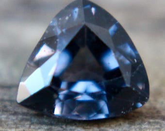 Natural Purple Spinel | Trillion Cut | 6.70x6.60 mm | 1.30 Carat | Ceylon Purple Spinel | Engagement Gemstones | Loose Spinels | Stones