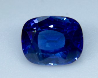 Natural Blue Sapphire | Cushion Cut | 6.00x5.00 mm | Blue Sapphire Ring | Sapphire Jewellery | Wedding Bands | Loose Sapphire Gemstones |