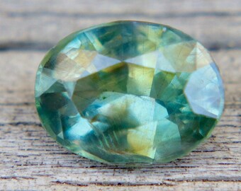 Natural Parti Sapphire 1.10ct Oval (Madagascar, Unheated) – Eye Clean Loose Sapphire for Engagement Ring