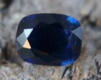 Natural Royal Blue Sapphire | Cushion Cut | 7.21x5.73 mm | 1.50 Carat | Engagement Ring | Birth Stone Ring | Anniversary Ring | Sapphire