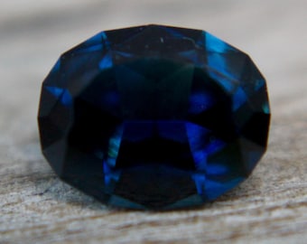 Natural Blue Green Sapphire | Oval Cut | 1.32 Carat | 7.26x5.85 mm | Untreated Gemstones | Australian Sapphires  | Jewellery GEMSTONES