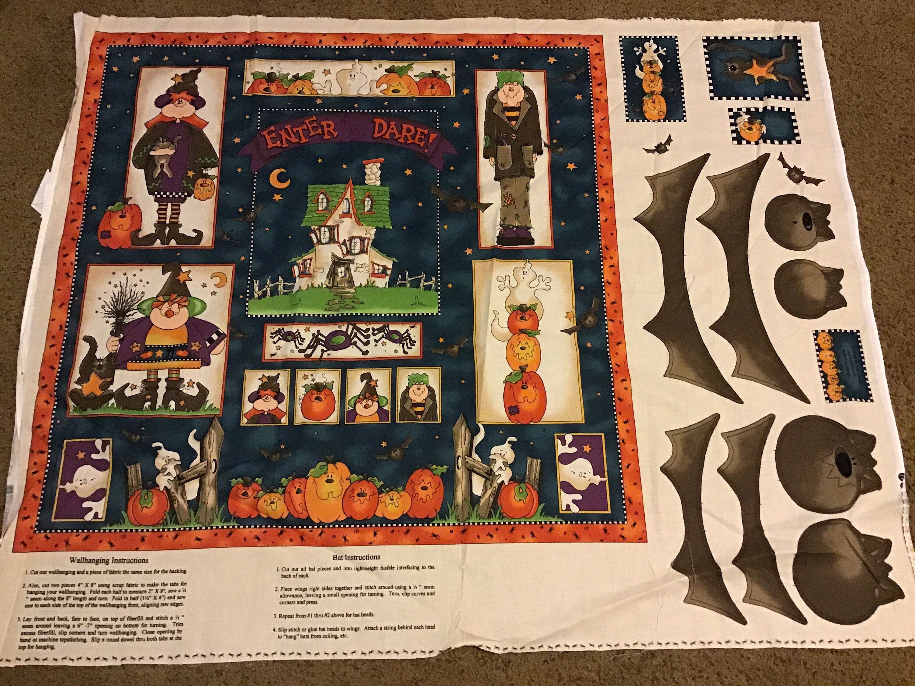 Halloween Wall Hanging - Etsy