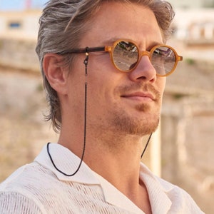 Cadena de gafas de sol Hombres / Retenedor de gafas también Unisex / Regalo para novio
