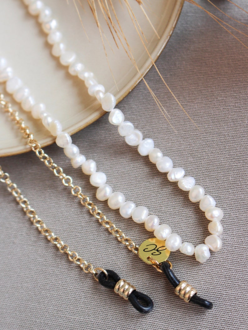 Pearl Diver Sunglass Chain- Gold