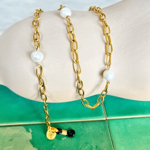 Sunglass strap | Glasses chain SUNNY handmade of colourful beads | multi coloured Jewelry