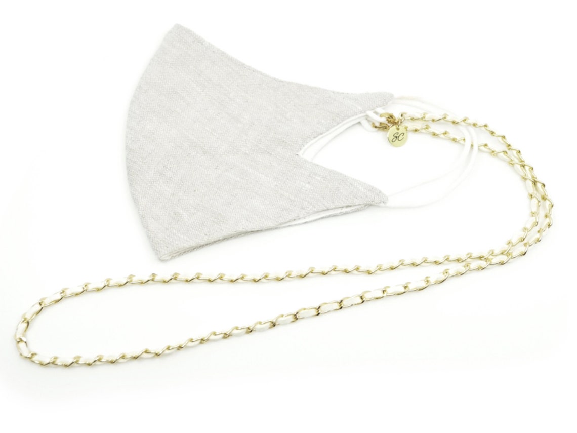 Mask Hanging Chain Face Mask Cord Mask Strap Light Etsy