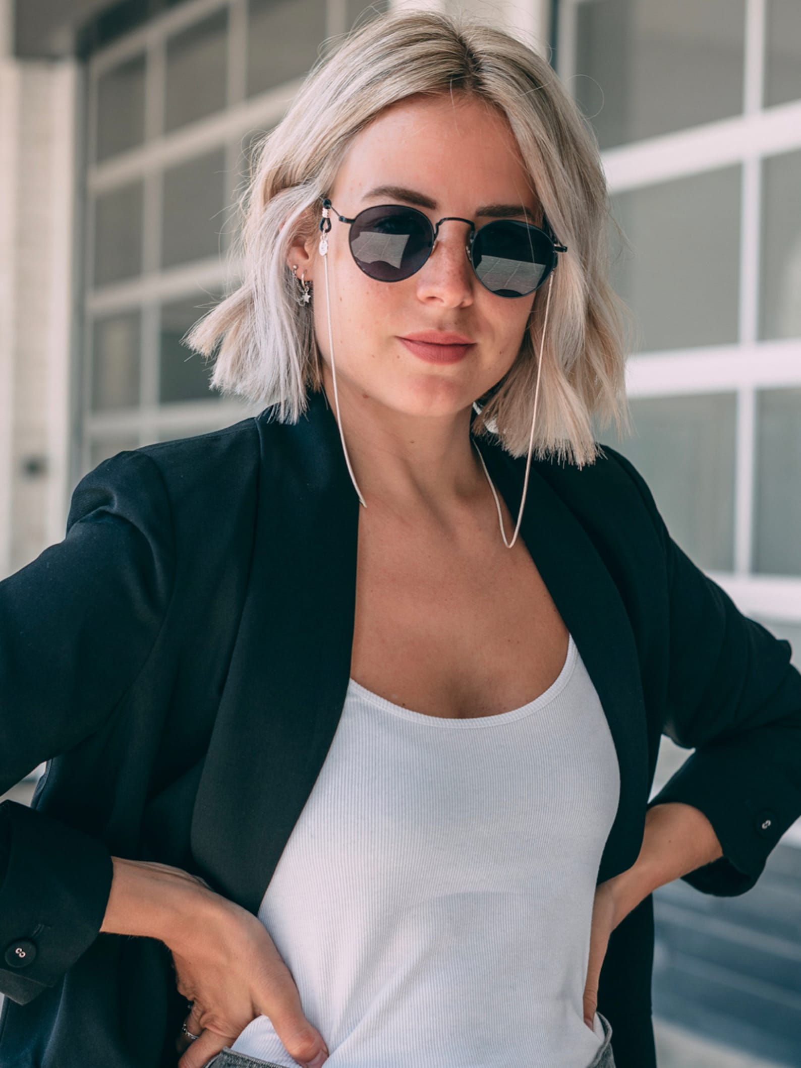 Eyeglass Holder Glasses Chains Handmade of Sterling Silver Etsy