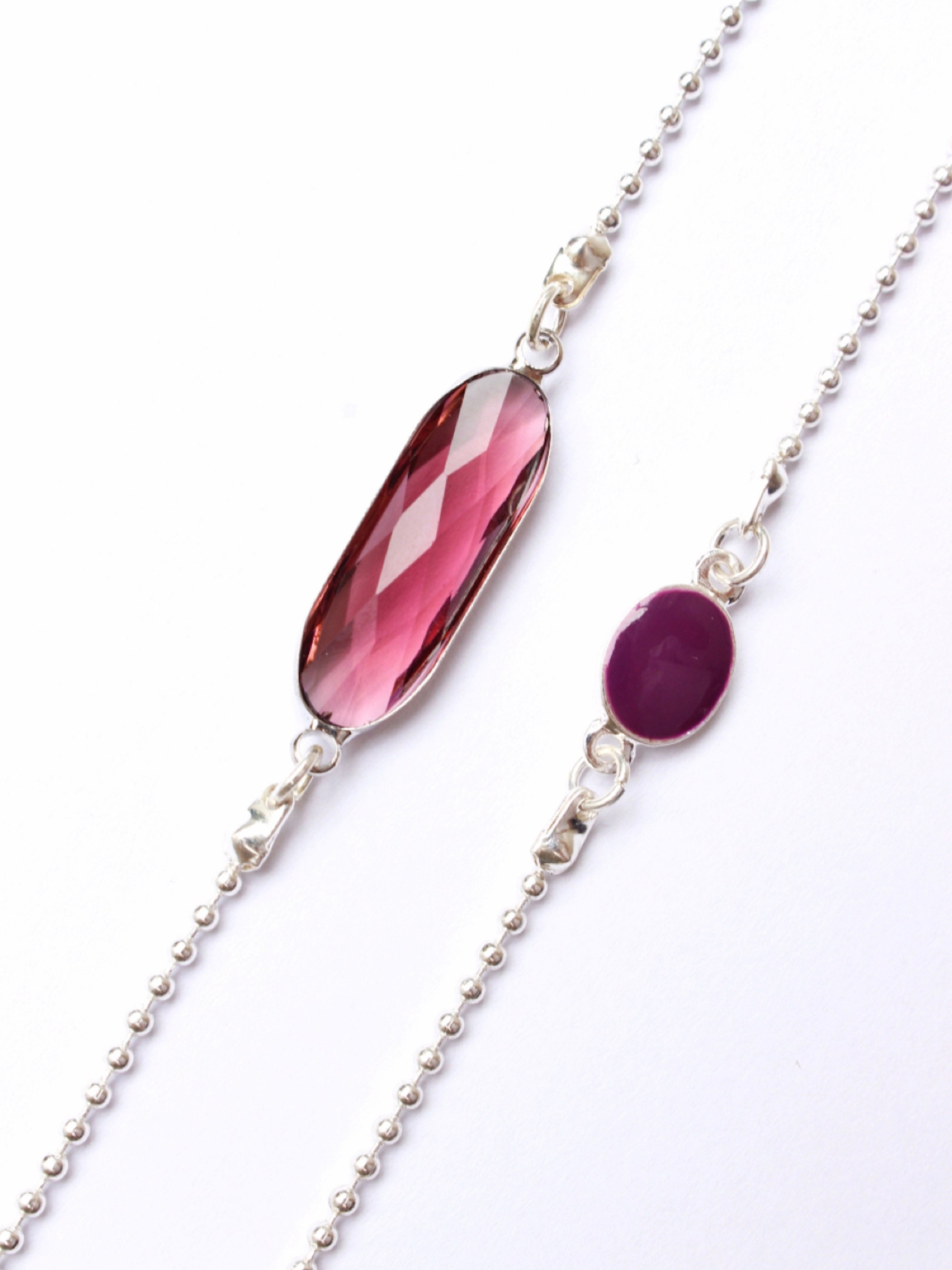 Eyezoo® Brillenketting - Multicolor & Goud- Bohemian - Discus Kralen