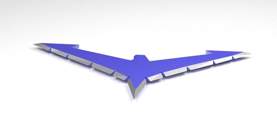 Nightwing Batarang // Wingding Obj for 3D Printing - Etsy