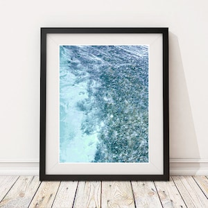 Caribbean Sea Beach Ocean Wave Landscape Counted Cross Stitch Pattern - PDF Digital Download