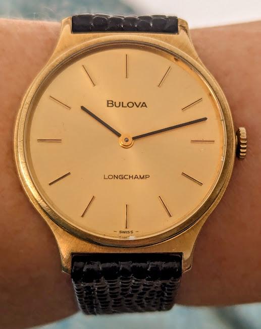 Bulova longchamp watch discount