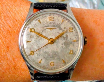 Gents Swiss SS 1950 Longines 17j cal 12.68N Watch Serviced