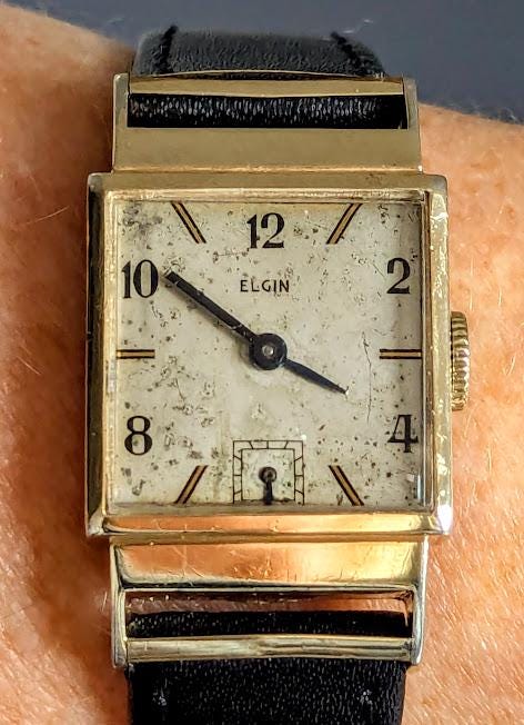 1940s Elgin Gold Filled Ladies Watch: 15 Jewels, Cal. 557  display picture 3