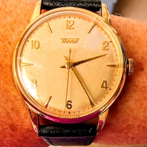 Gents 1958 Swiss GP Tissot 16J Watch 27B-21 Serviced