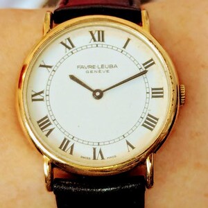 Gents 1960s Swiss GP  Favre Leuba 17 Jewels cal 272 Watch Serviced