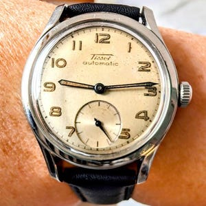 Gents 1947 Swiss Tissot 17J Bumper Automatic Watch 28.5-1 Serviced