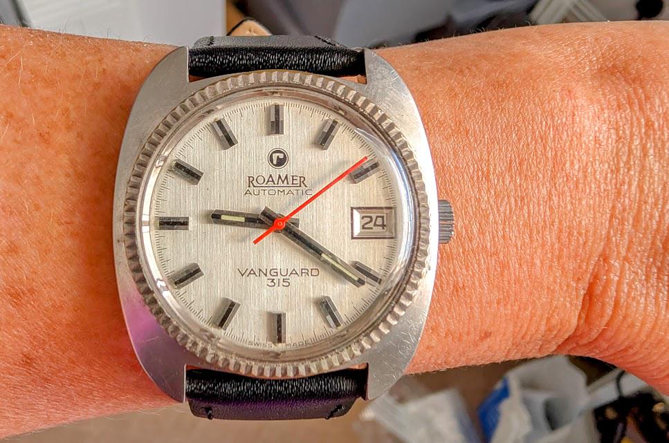 Gents 1970s SS Roamer Vanguard 315 Automatic MST 471 28j