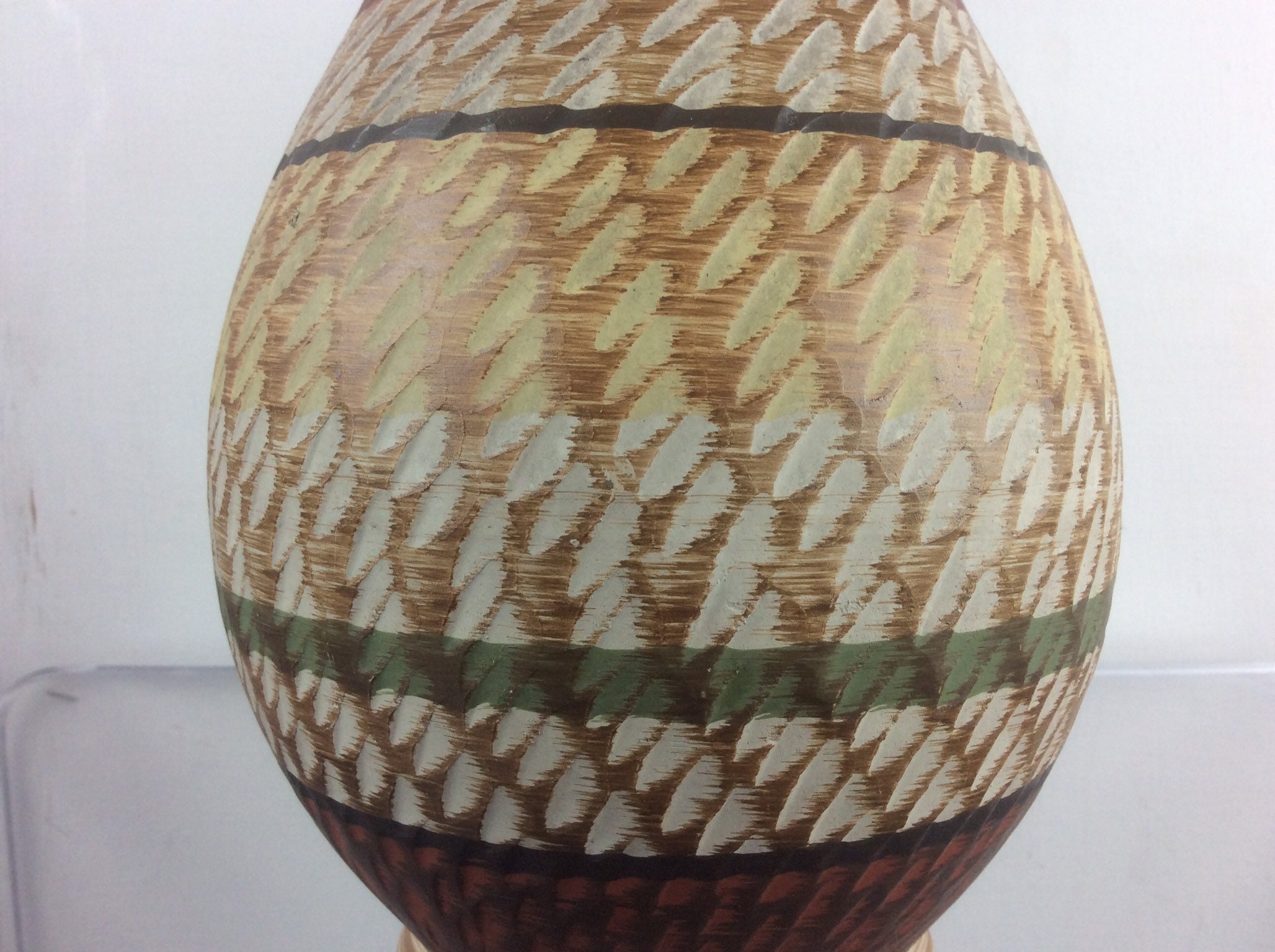 Dumler and Breiden Terra Large Fat Lava West German Pottery