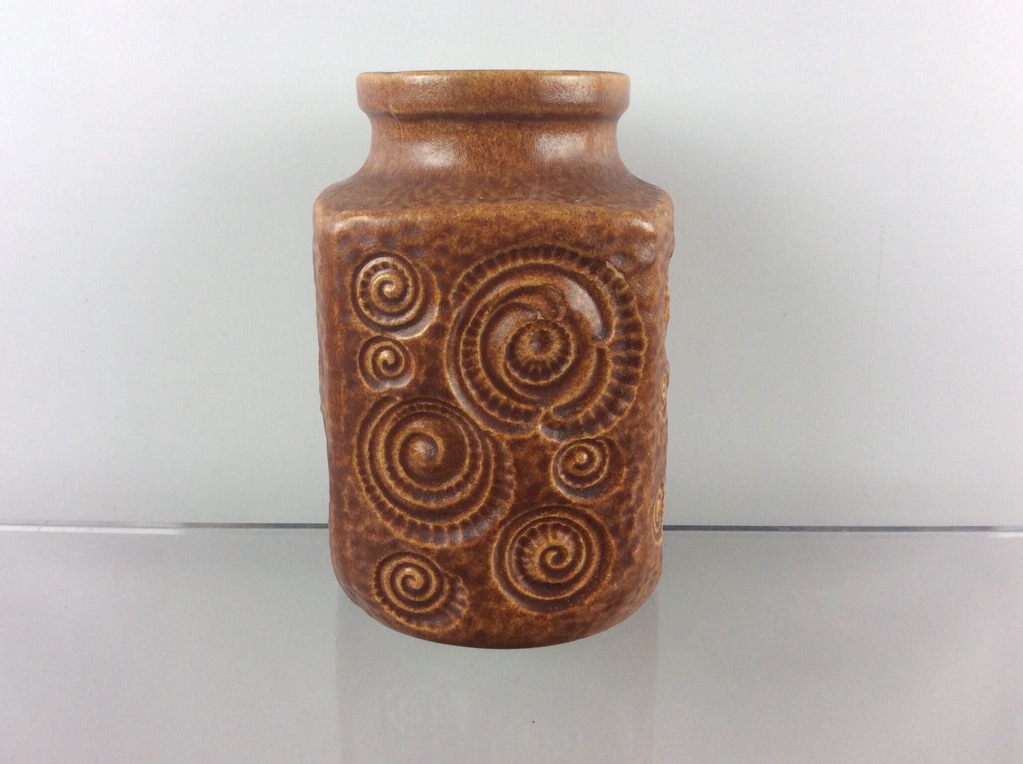 Scheurich Jura 282/16 West German Fat Lava 1960s Pottery Vase - Etsy