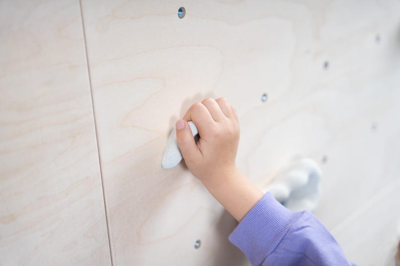 Climbingwall, Indoor Rock Climbing Wall Panel Kit, Kids Climbing Panel