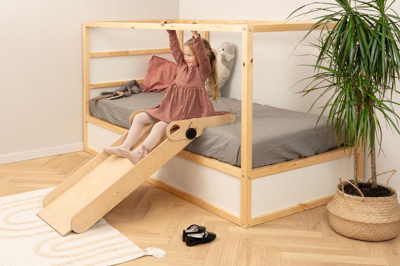 Kura Slide, Couch Slide, Climbing Ramp for Bunk Bed, Indoor Playground