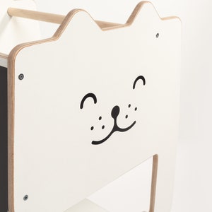 Tour De Cuisine Convertible : Tabouret D'apprentissage Montessori, Table D'activités - France