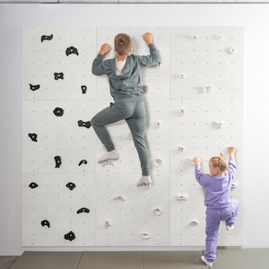 kids climbing wall, climbingwall, , Indoor rock climbing wall panel kit, kids climbing panel,  toddler wall climb