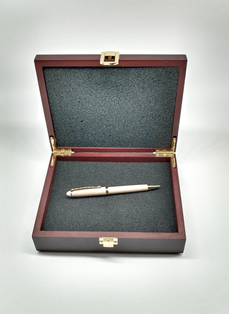Air Force shown Military Branch Rosewood Finish Gift Box