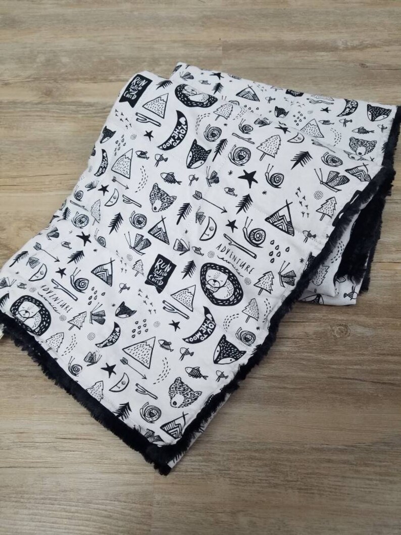 Weighted Blanket Child Weighted Blanket Kids Woodland | Etsy