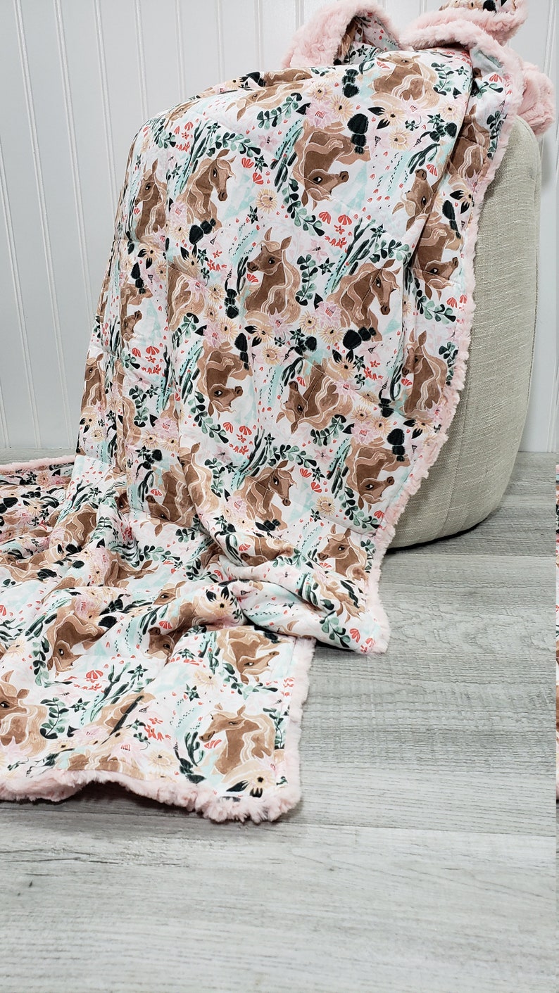 Weighted Blanket Adult Minky Blanket Fibromyalgia | Etsy