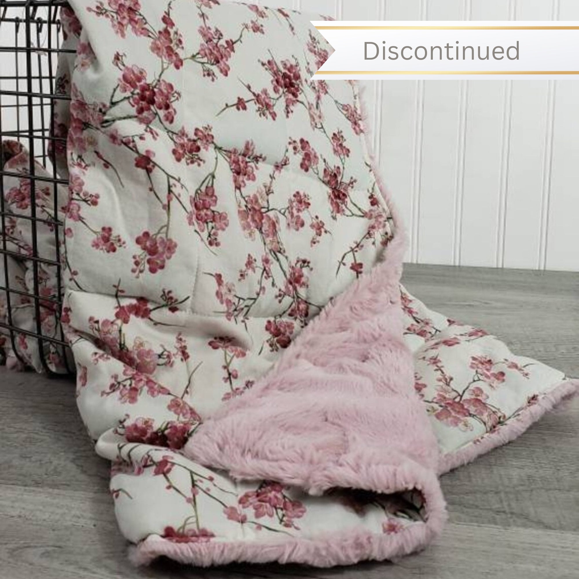 Weighted Blanket Adult, Sakura, Cherry Blossom, 21st Birthday Gift, Weighted Lap Pad, Fibromyalgia Relief, Weighted Blanket