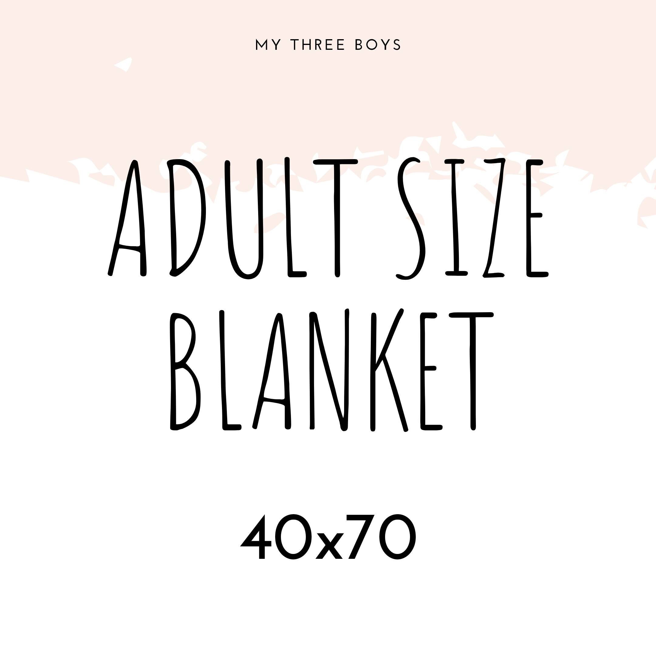 Weighted Blanket Adult Fibromyalgia Anxiety Relief Mom | Etsy