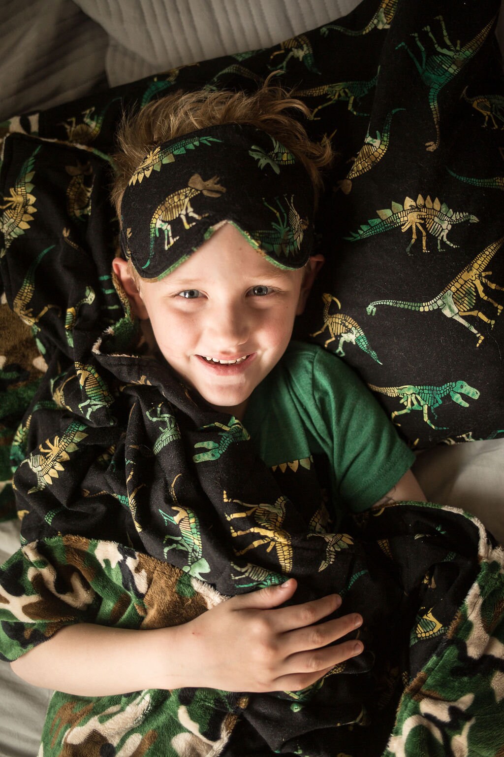 Weighted Blanket Child Dinosaur Blanket Care Package Etsy UK