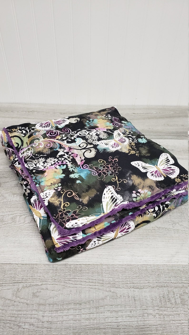 Weighted Blanket Adult Fibromyalgia Weighted Blanket | Etsy