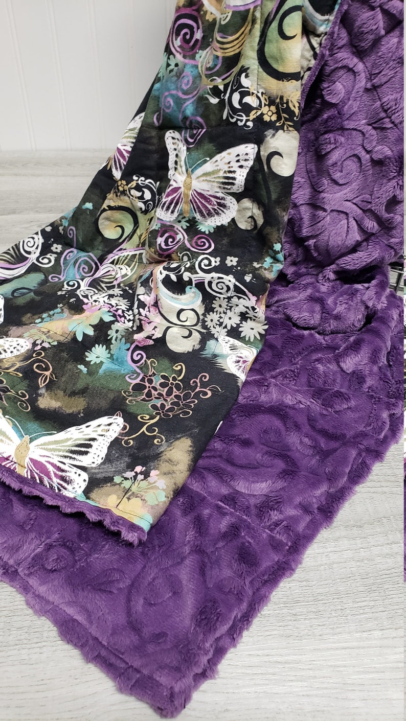 Weighted Blanket Adult Fibromyalgia Weighted Blanket | Etsy