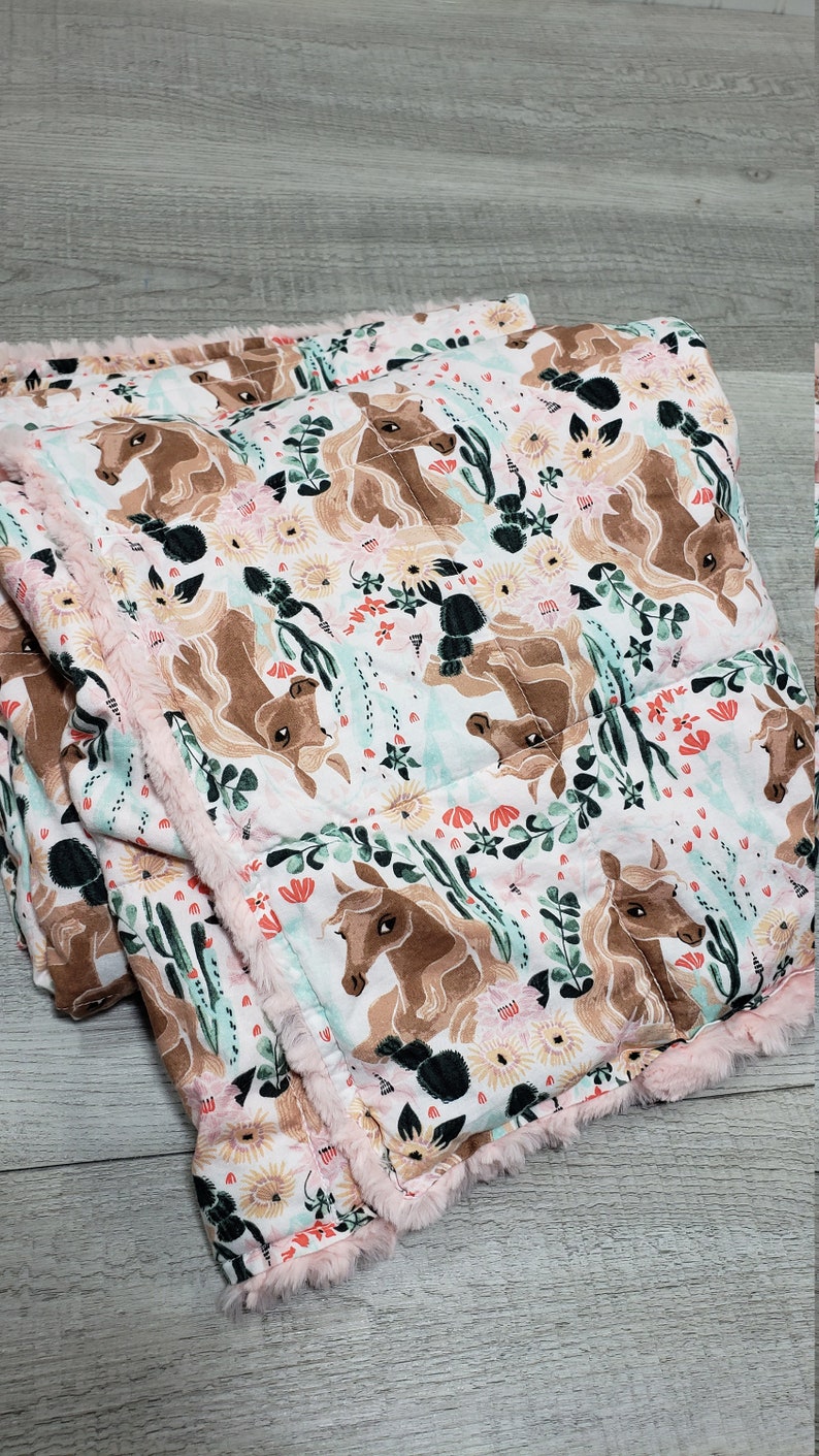 Weighted Blanket Child Weighted Lap Pad Sleep Mask Minky | Etsy