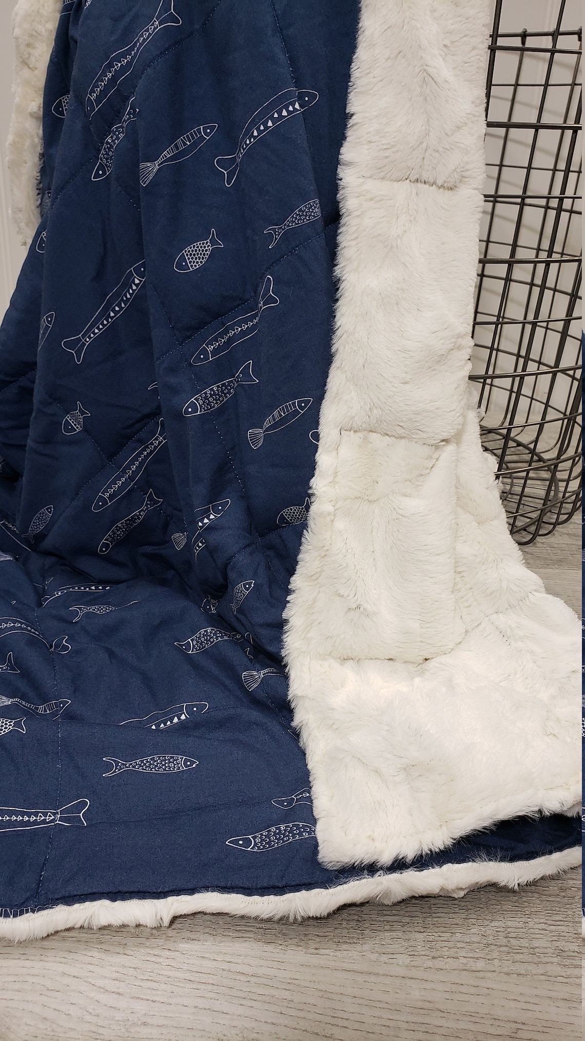 Weighted Blanket Twin Blanket Stress Relief Mental Health Etsy